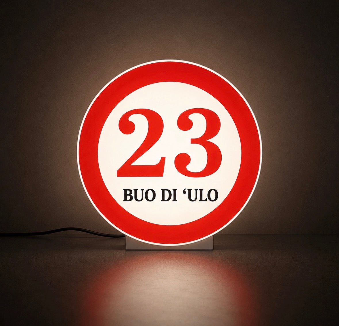 23 BUO DI ‘ULO - LAMPADA LED