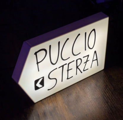 PUCCIO STERZA - LIGHTBOX