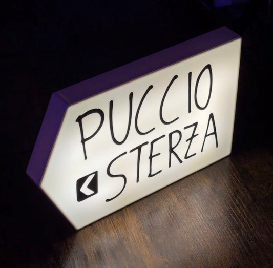 PUCCIO STERZA - LIGHTBOX