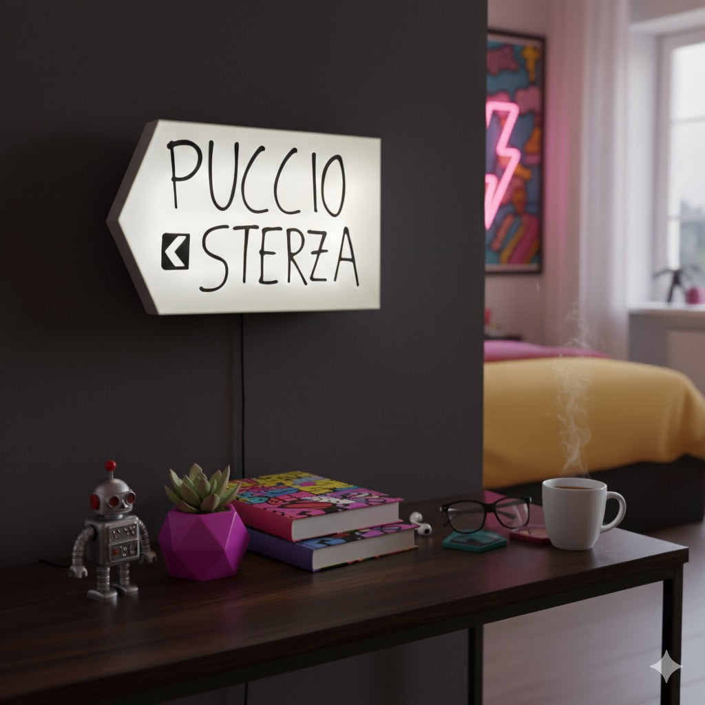 PUCCIO STERZA - LIGHTBOX