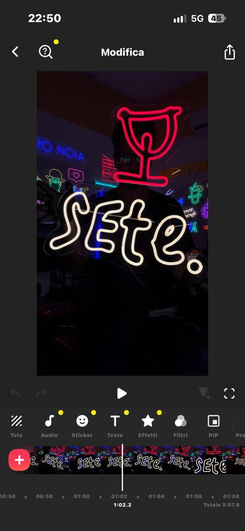 Insegna SETE