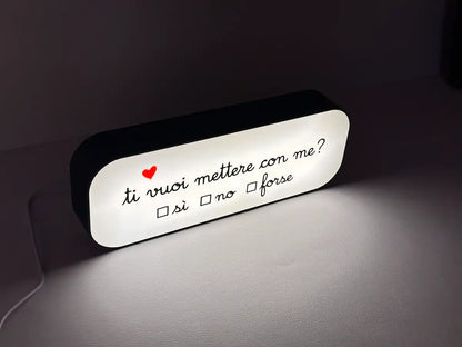 TI VUOI METTERE CON ME? - LIGHTBOX
