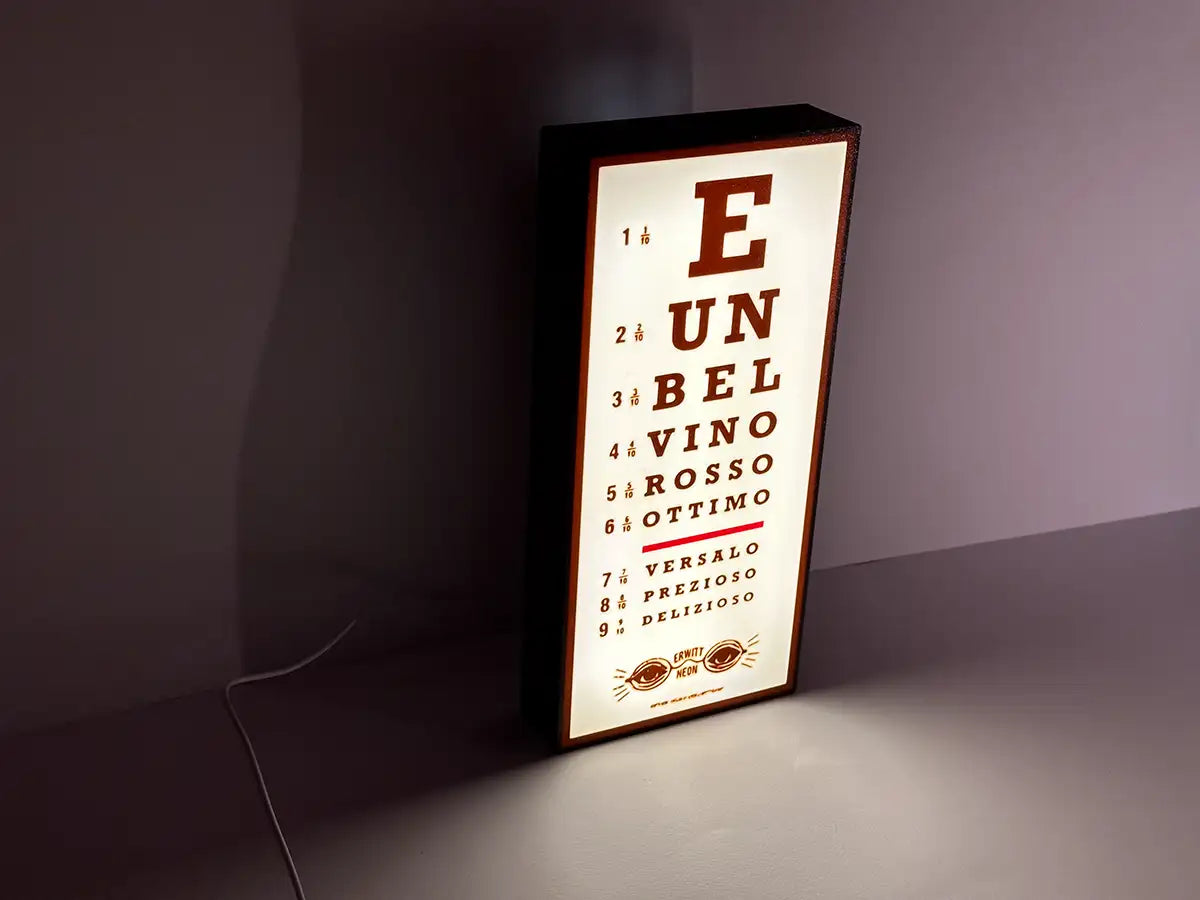 UN BEL VINO ROSSO - LIGHTBOX