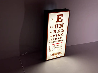 UN BEL VINO ROSSO - LIGHTBOX